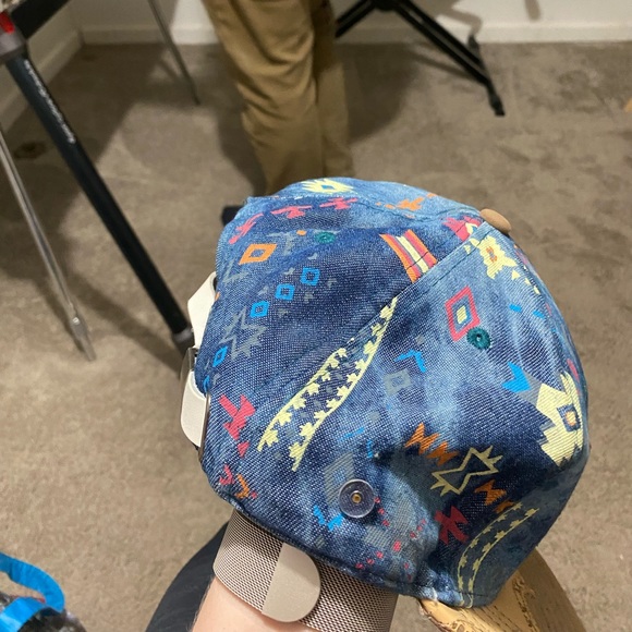 Grassroots California 420 Limited Edition Blue and Suede Snap Back, S/M - Picture 3 of 11